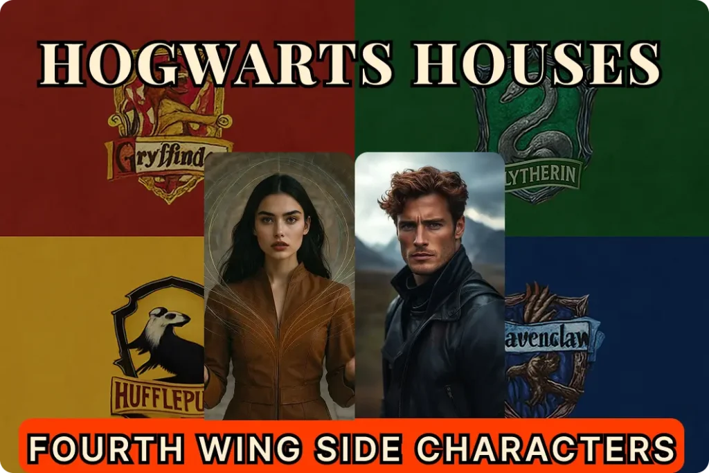 Sort Fourth Wing Riders into Hogwarts Houses